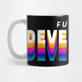 future developer in gradient color Mug